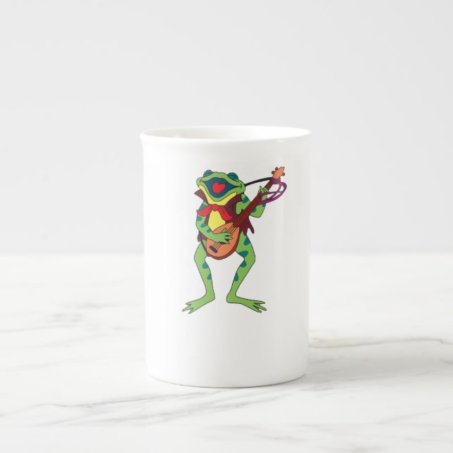 frog bone china mug (Front)