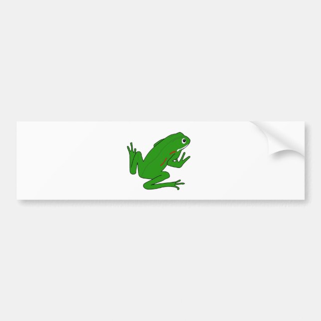FROG BUMPER STICKER (Front)