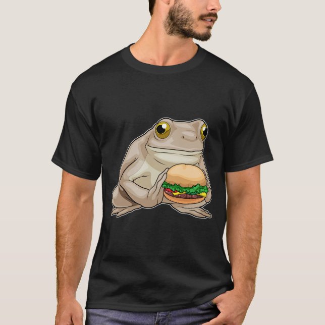 Frog Burger T-Shirt (Front)