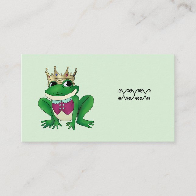 frog business card (Front)