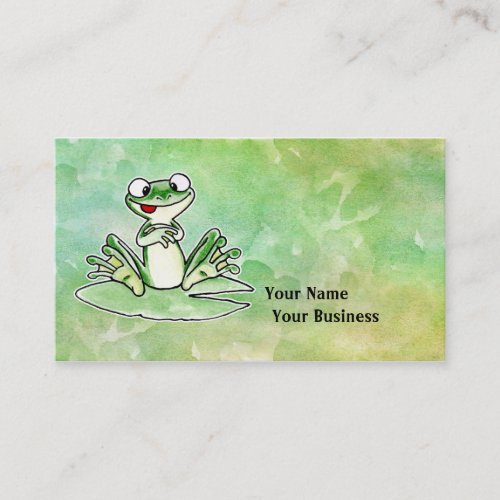 Frog Business Card