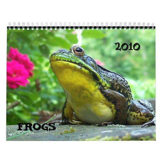Frog Calendar | Zazzle.com