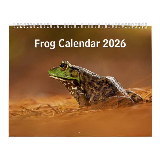 Frog Calendar 2026 (Cover)