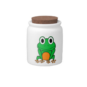 Frog Candy Jar