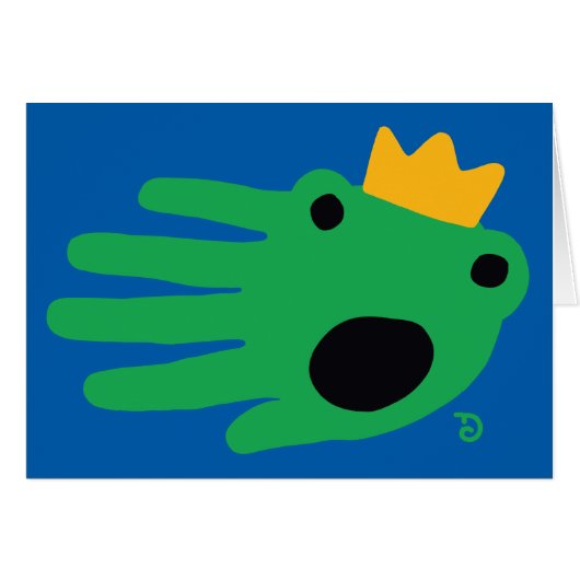 Frog card (Front Horizontal)