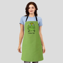 Frog Cartoon Apron