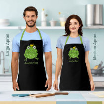 Frog Cartoon Apron