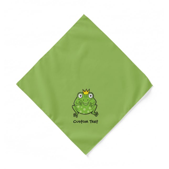 Frog Cartoon Bandana (Front)