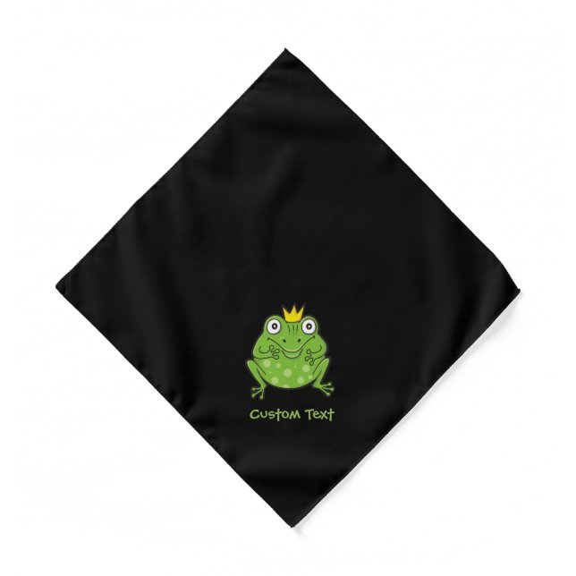Frog Cartoon Bandana (Front)
