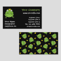 Frog Cartoon Business Card