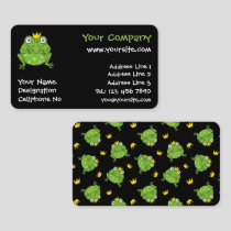 Frog Cartoon Business Card