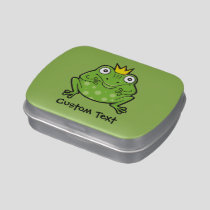 Frog Cartoon Candy Tin