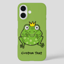 Frog Cartoon iPhone 16 Case