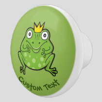 Frog Cartoon Ceramic Knob