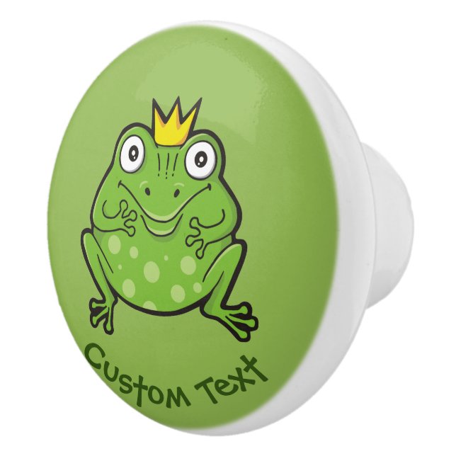 Frog Cartoon Ceramic Knob (Right)