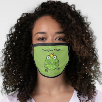 Frog Cartoon Face Mask