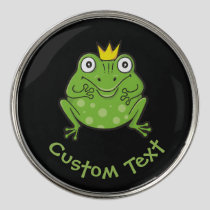 Frog Cartoon Golf Ball Marker