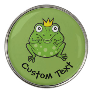 Frog Cartoon Golf Ball Marker