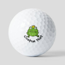 Frog Cartoon Golf Balls