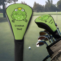 Frog Cartoon Golf Head Cover