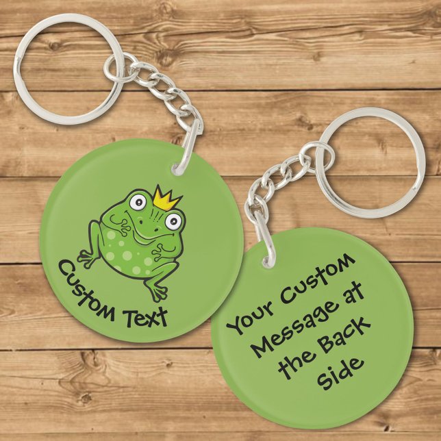 Frog Cartoon Keychain (Creator Uploaded)