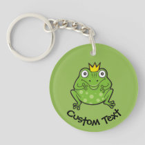 Frog Cartoon Keychain