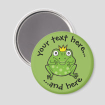 Frog Cartoon Magnet