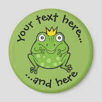 Frog Cartoon Magnet