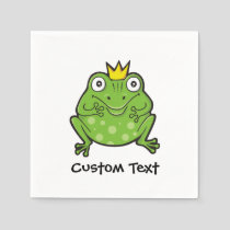 Frog Cartoon Napkins