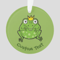 Frog Cartoon Ornament