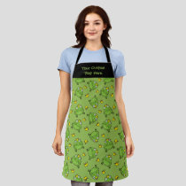 Frog Cartoon Pattern Apron