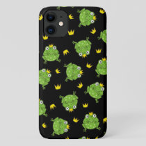 Frog Cartoon Pattern iPhone 11 Case
