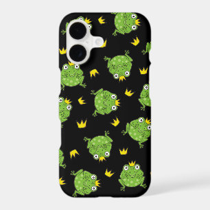 Frog Cartoon Pattern iPhone 17 Case