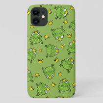 Frog Cartoon Pattern iPhone 11 Case