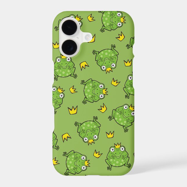 Frog Cartoon Pattern Case-Mate iPhone Case (Back)