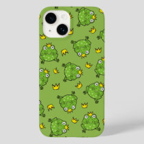 Frog Cartoon Pattern Case-Mate iPhone 14 Case