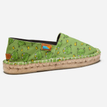 Frog Cartoon Pattern Espadrilles