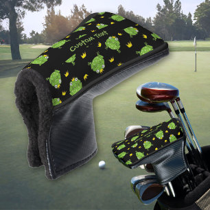 Frog Cartoon Pattern Golf Head Cover