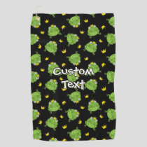 Frog Cartoon Pattern Golf Towel