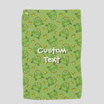 Frog Cartoon Pattern Golf Towel