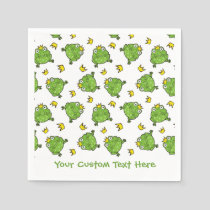 Frog Cartoon Pattern Napkins