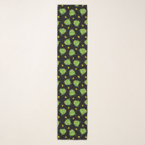 Frog Cartoon Pattern Scarf