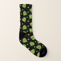 Frog Cartoon Pattern Socks