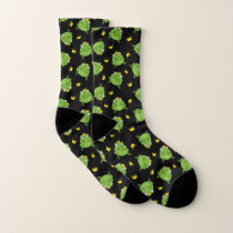Frog Cartoon Pattern Socks