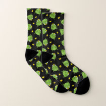 Frog Cartoon Pattern Socks