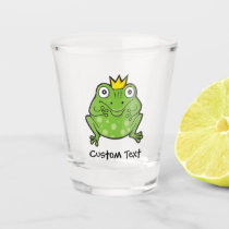 Frog Cartoon Shot Glass