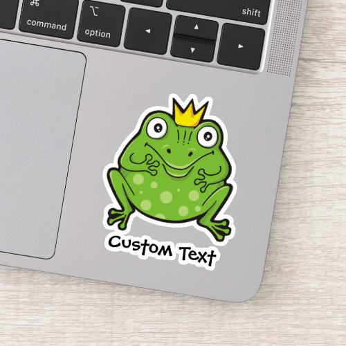Frog Cartoon Sticker