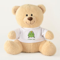 Frog Cartoon Teddy Bear