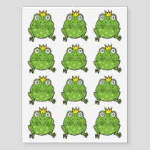 Frog Cartoon Temporary Tattoos