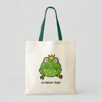 Frog Cartoon Tote Bag